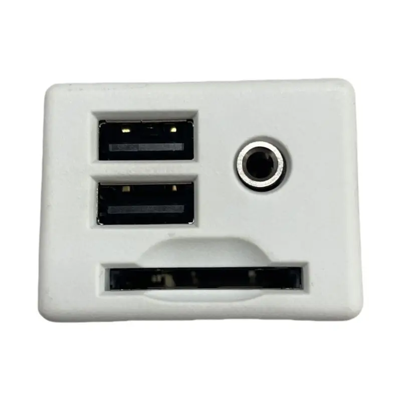 Superior-USB Auxiliary Input Socket Assembly 13581210 13599454 For Car Audio Player Storage Card For Cadillac SRX XTS ATS CTS AT