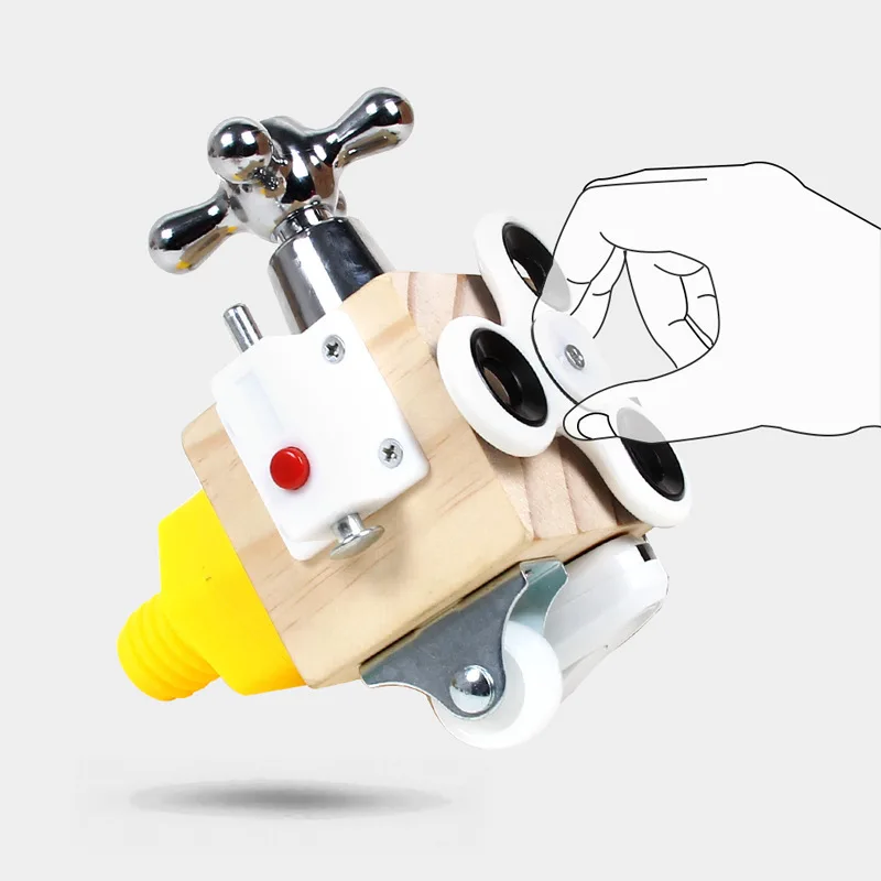 لعبة Eonal Montori Busy Board للأطفال Unloing nce Early Eon Tool اللعب التفاعلي Blo #4