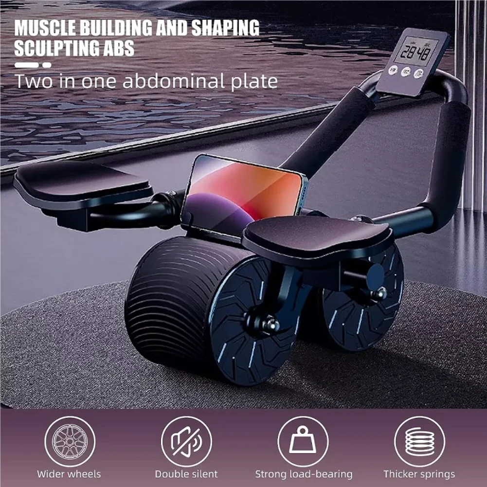Elbow Support Abdominal Wheel with Counter Display! 💪🔥 1