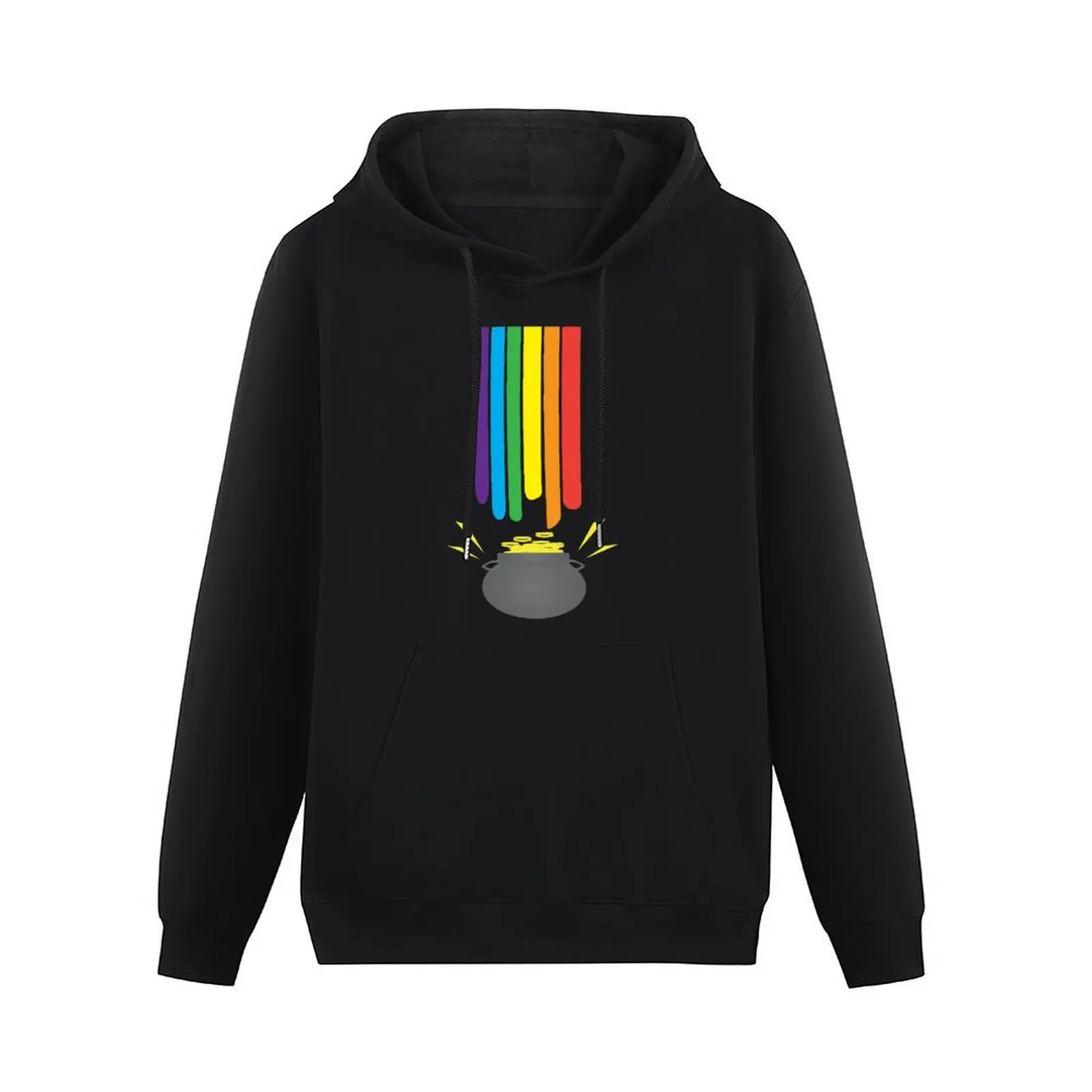 Pot Of Gold Pullover Hoodie men's clothing anime clothes oversized hoodie