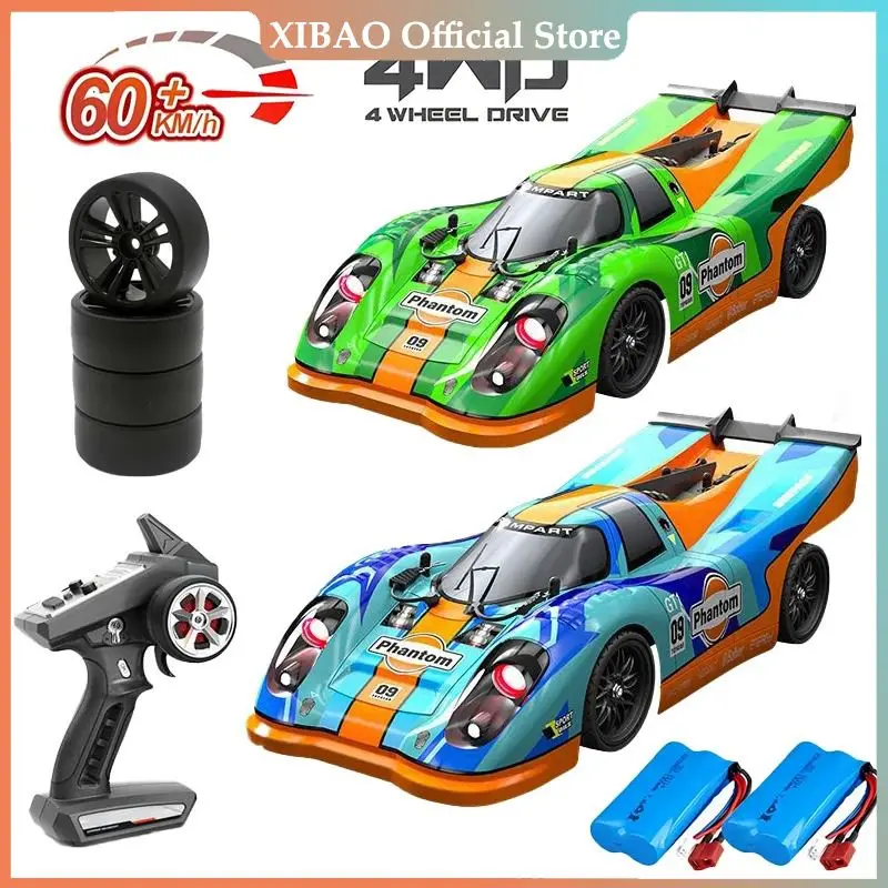 JJRC C8806 RC Car 2.4G Drift Racing 4WD 60km/h 1:16 High Speed Brushless Drive Vehicle Competitive Supercar Off Road Racing Toys