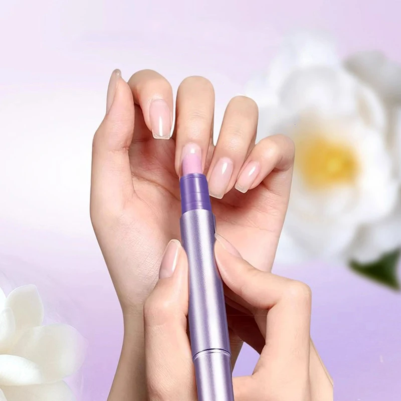 3In1 Ceramic Nail Cuticle Oil Brighten Moisturizing Nail Cuticle Remover Pen Nourishing Nail Care Essence Pen Repair Nail Damage