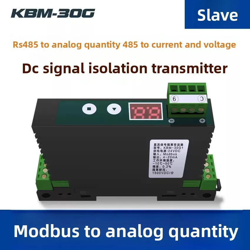 

Аналоговый ток и выход напряжения RS485–4–20 мА/0–10 В/0–5 В Модуль AO Преобразователь Modbus RS485 в аналоговый выход