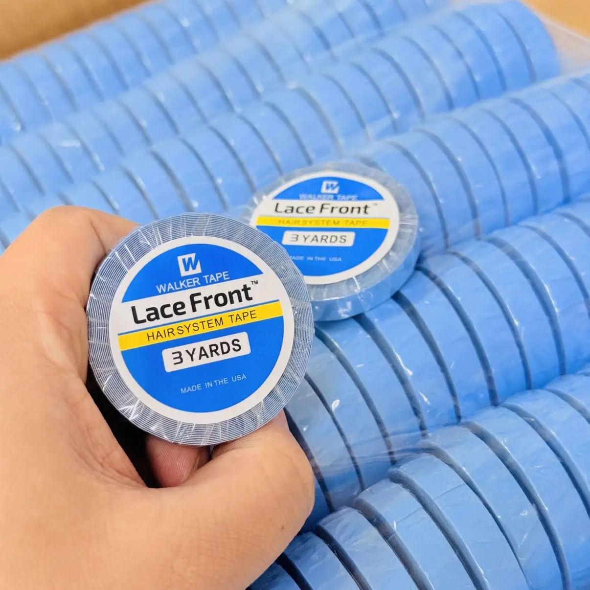 10/30/50 قطعة نظام الشعر الشريط مزدوج الجانب ووكر الشريط الترا عقد الشعر التمديد الشريط ل الدانتيل إغلاق 0.8 سنتيمتر 3 ياردة الدانتيل الجبهة الغراء