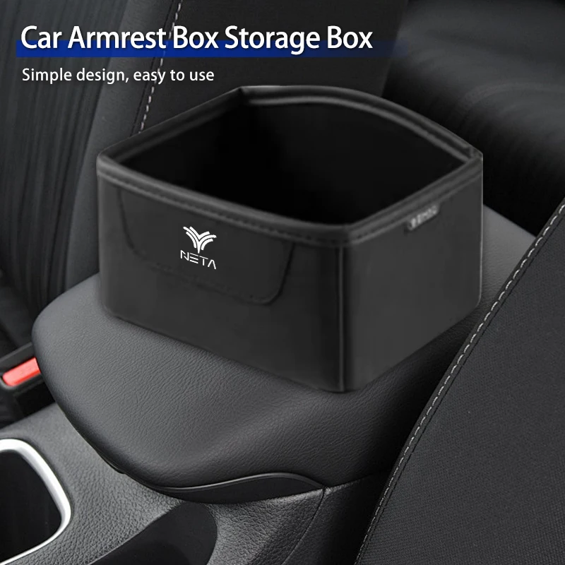 

Car Center Console Storage Box Auto Under Seat Smal Organizer Case For NETA Luxgen Ora Exeed Iveco VGV