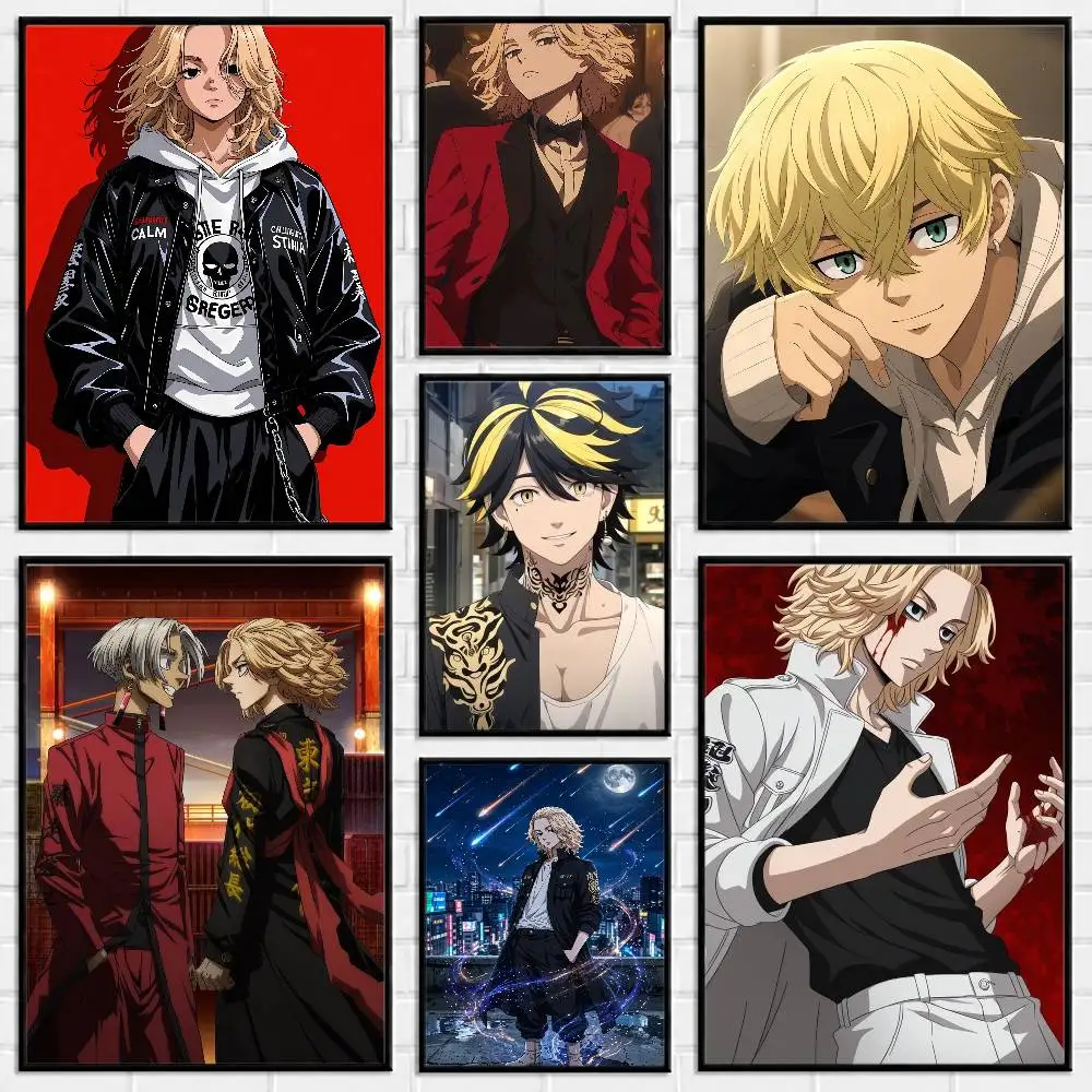 Tokyo Revengers Anime C-Cool Poster Versatile HD Waterproof Wall Art Self-Adhesive Decor for Any Space Ideal Gift