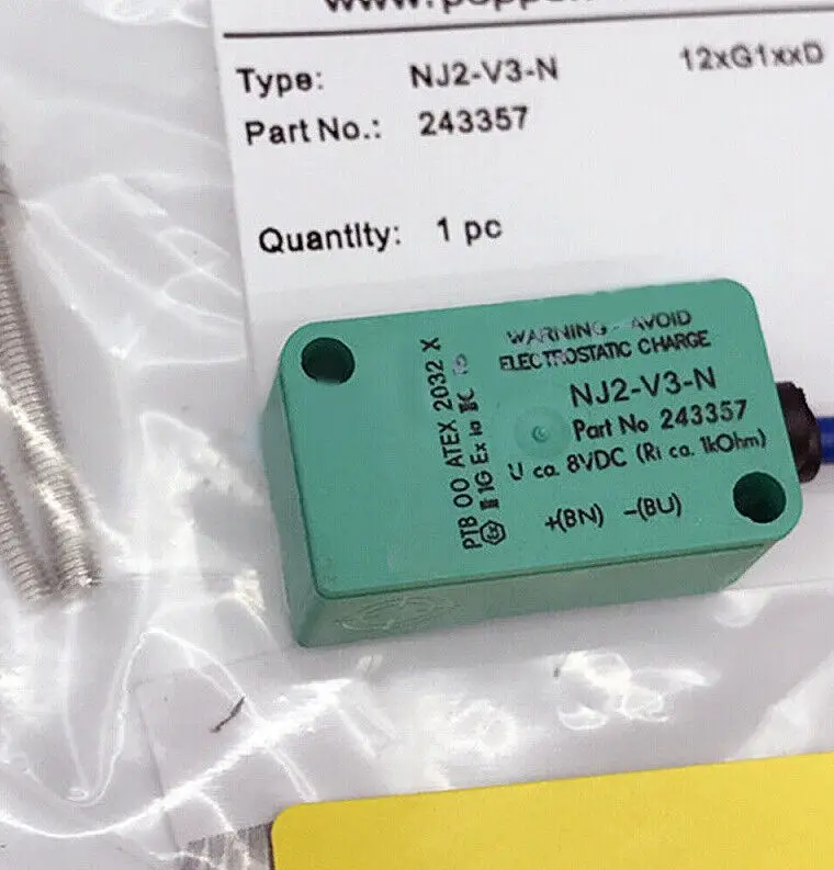 1PCS New For Pepperl+Fuchs NJ2-V3-N Proximity switch sensor Fast Shipping