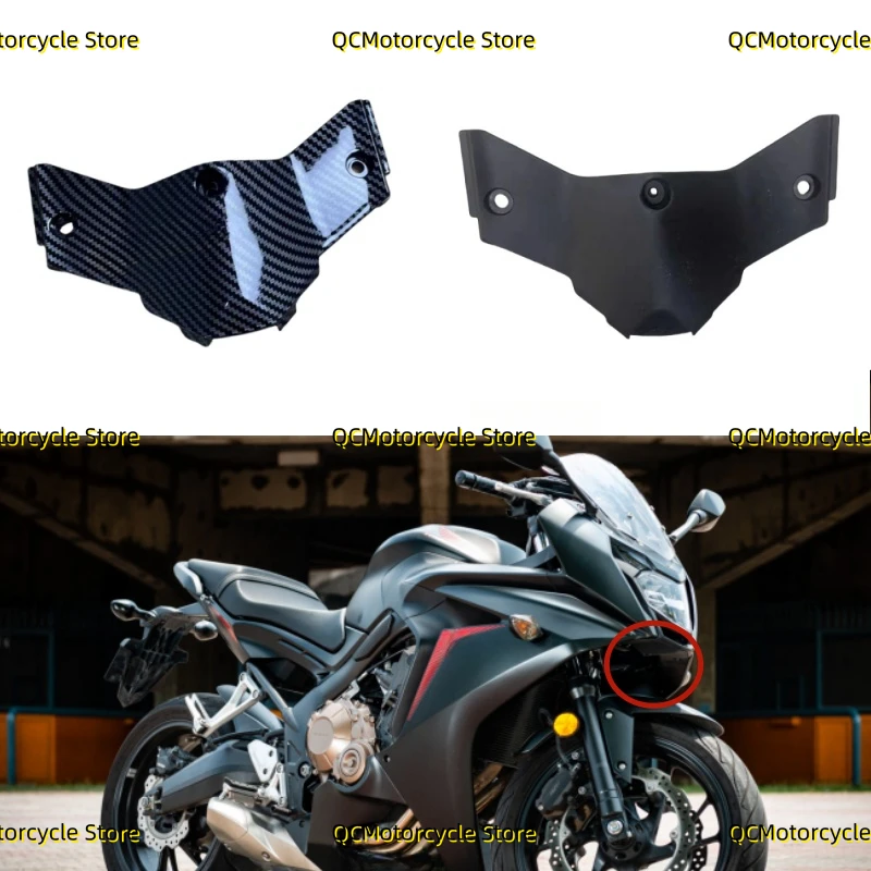 Motorcycle Lower Front Headlight Cover Head Light Fairing Beak Cowl Fit for HONDA CBR650F CBR 650F 2017 2018 2019