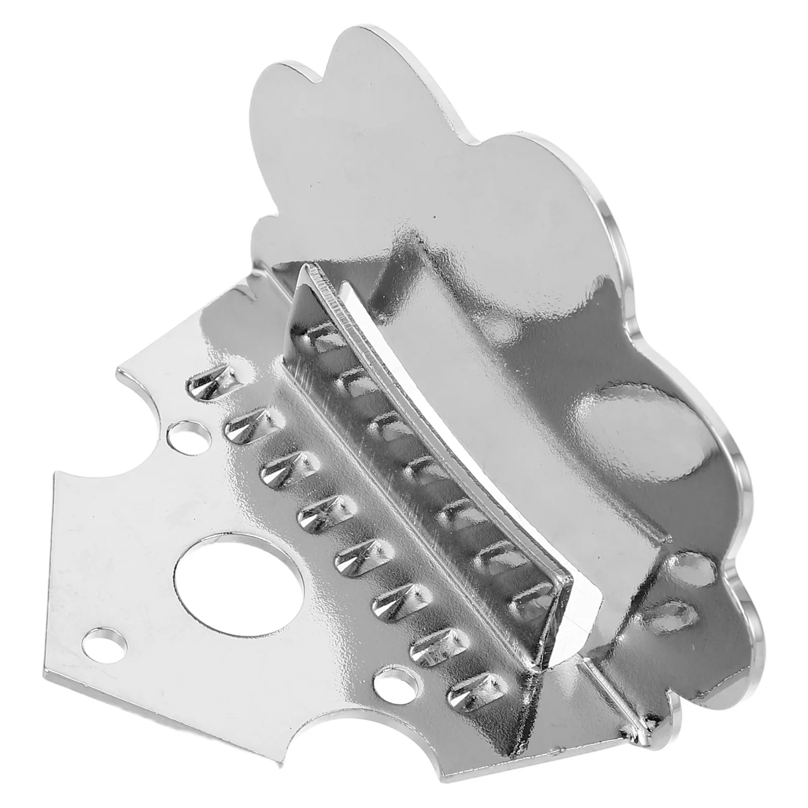 

Chrome Guitar Tailpiece Durable Metal Stable Sound Replacement Parts for Mandolin Bass Ukulele Folk Cello Mirror