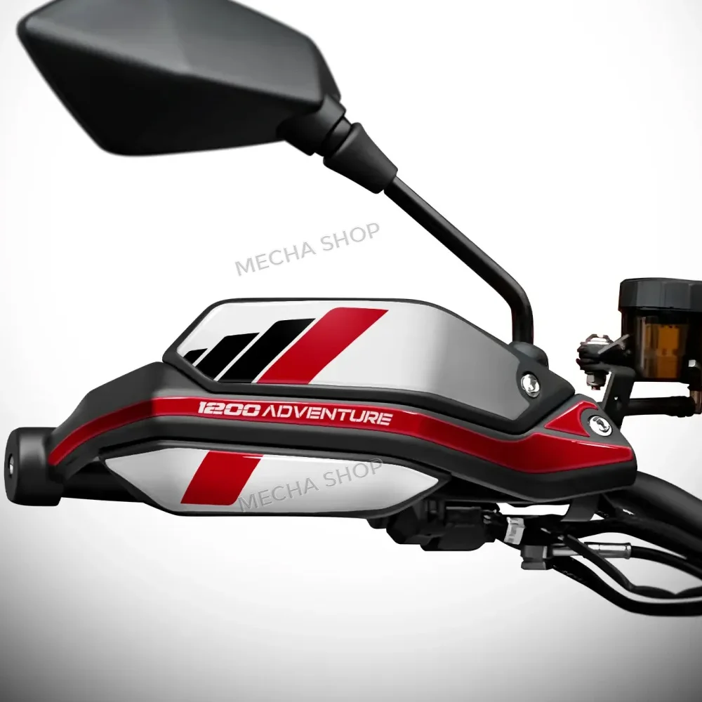 For Moto Morini X-cape 1200 2026 XCAPE1200 Accessories HandGuard 3D Stickers Shield Hand Guard Decals