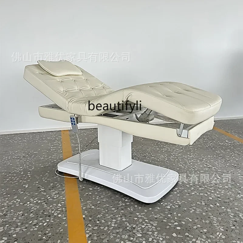 A182 C Electric beauty bed, spa massage bed for beauty salon, facial management inspection, eyelash bed 3