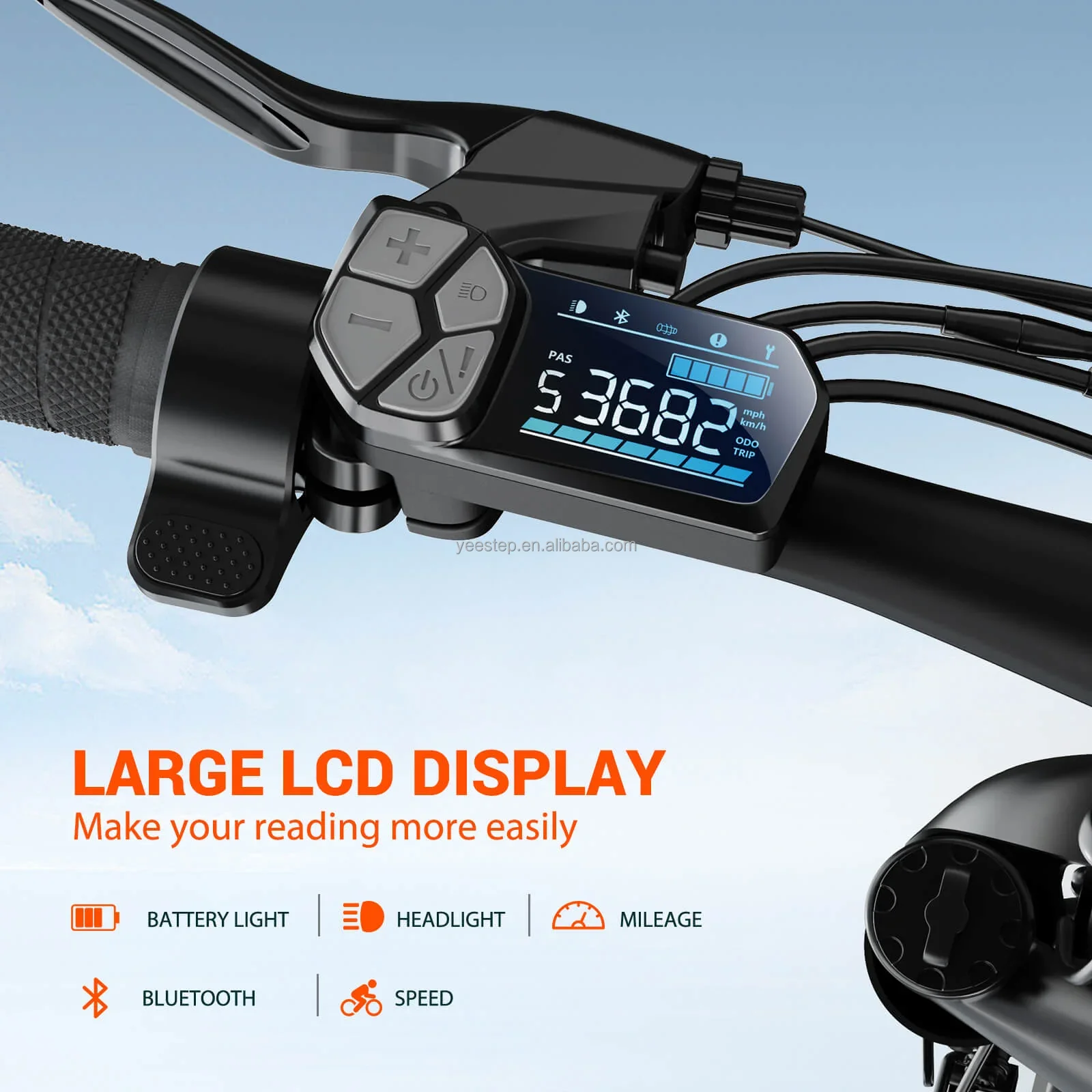 EU/UK Stock V8 Family Cargo E-Bike 20