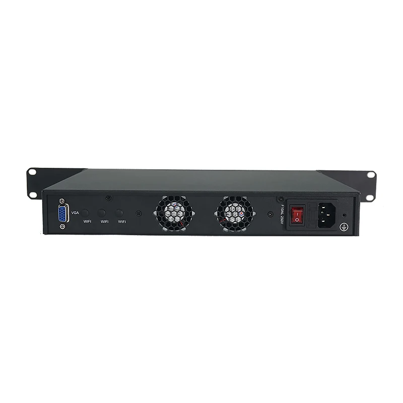 BKHD Rack-mounted Desktop Firewall 6x2.5GE Compatible Pfsense MikrotikOS Inside Celeron J4125 4GB RAM 128GB SSD