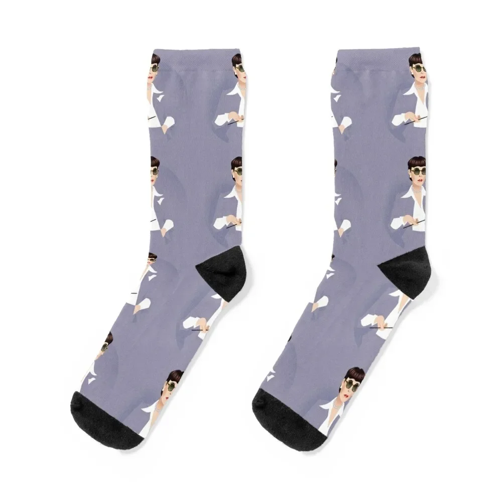 Edith Head Socks Argentina cute Luxury Woman Socks Men's