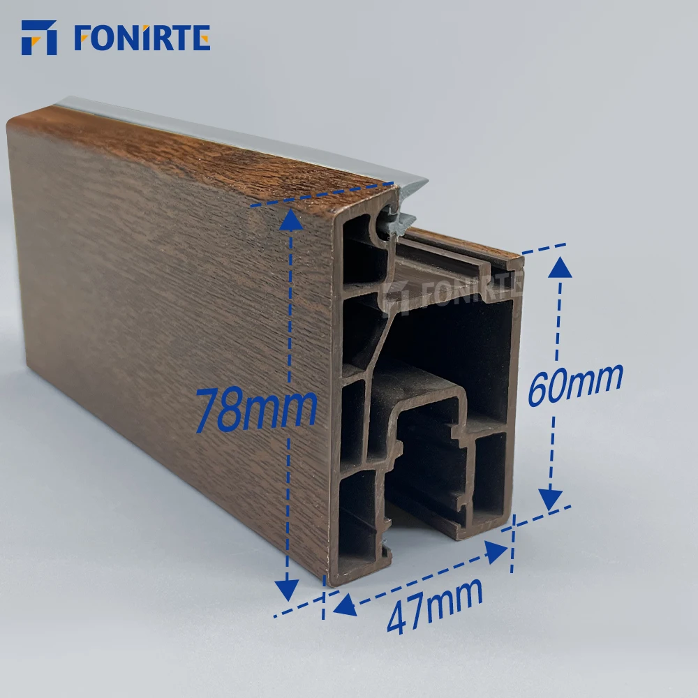 

European Modern Design PVC Building Material Plastic Profiles Use-High Quality UPVC Window Profile Extrusion Manufacturer China
