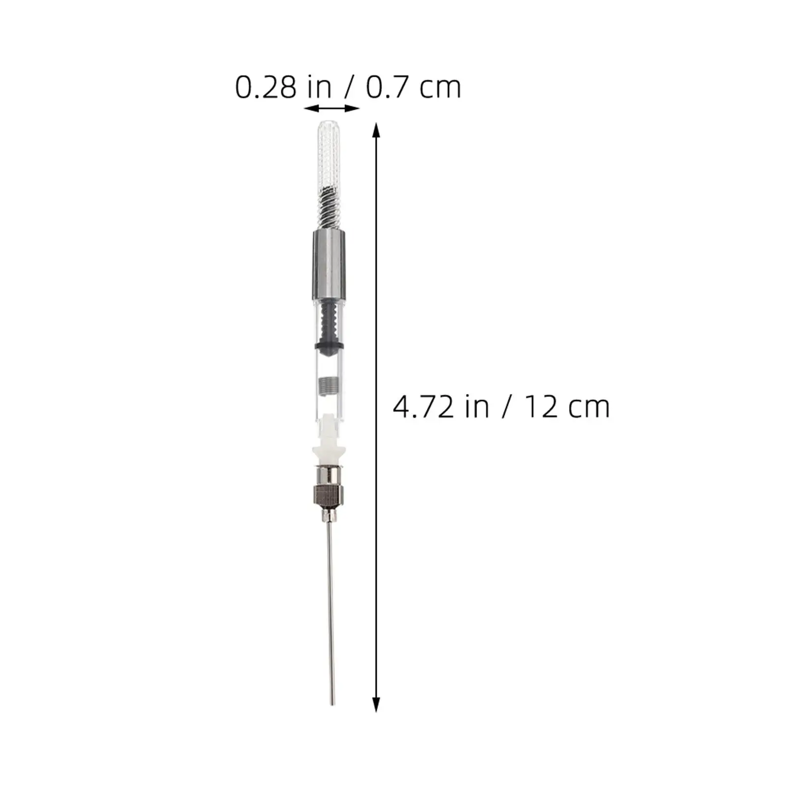 9Pcs Ink Converter Fountain Pen Refillable Universal 3.4mm 2.6mm Diameter Ink Absorber Calligraphy Pen Making Supplies