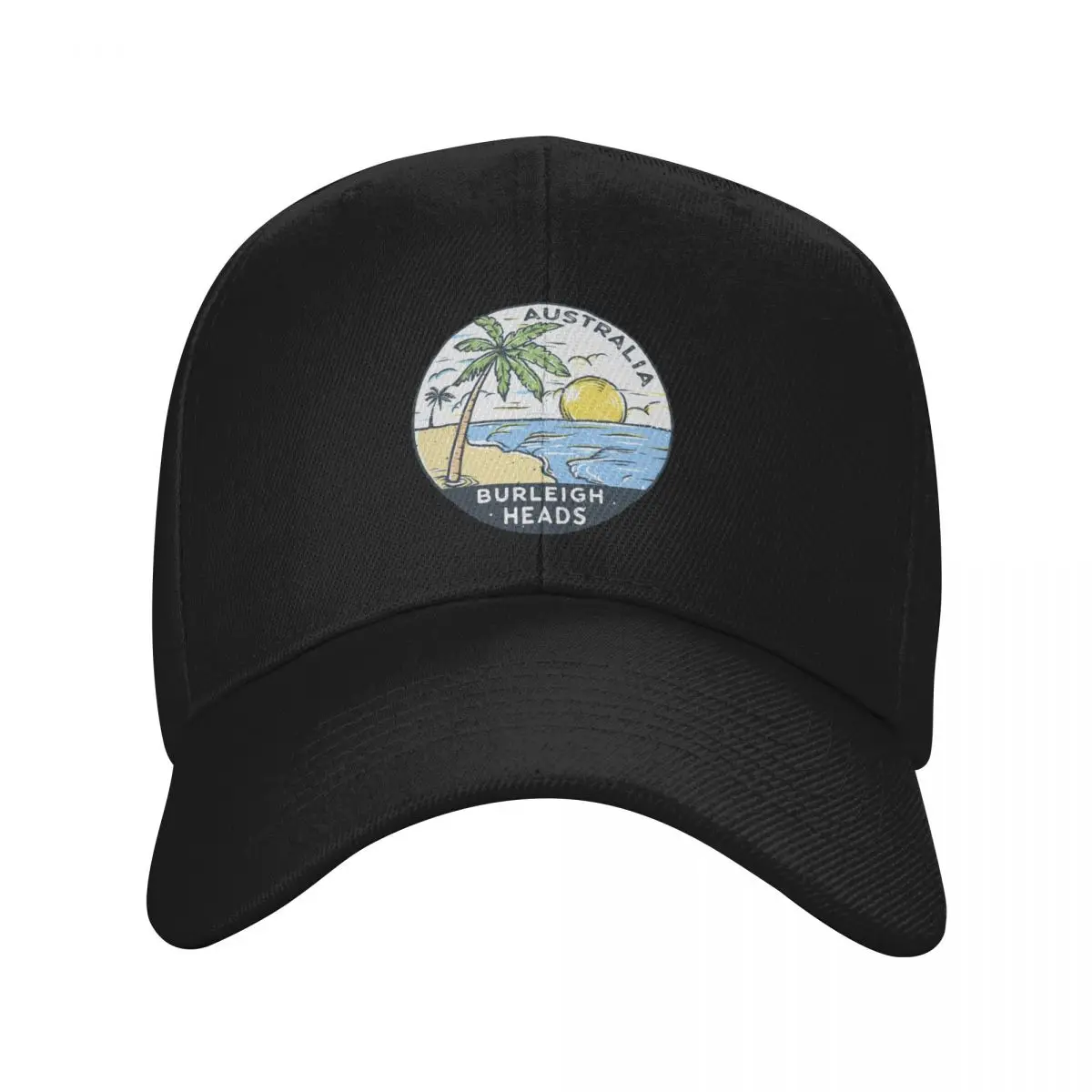 Burleigh Heads, австралийская винтажная бейсболка Snapback, дизайнерская кепка, шляпа от солнца для детей, женские шляпы, мужские