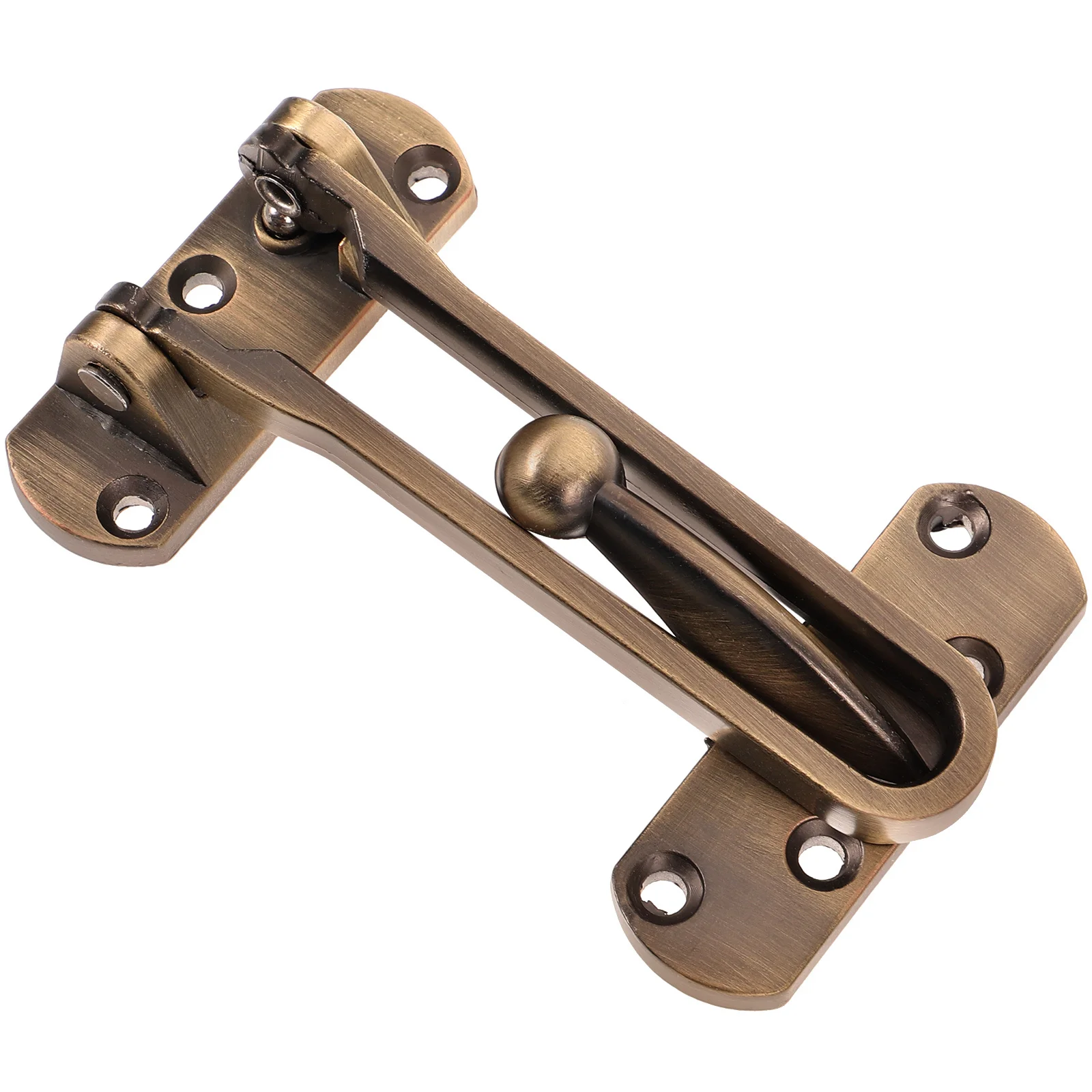 

Robust Security Door Lock Reinforcement Latch for Interior Front Door Metal Construction Easy Install Home Hotel