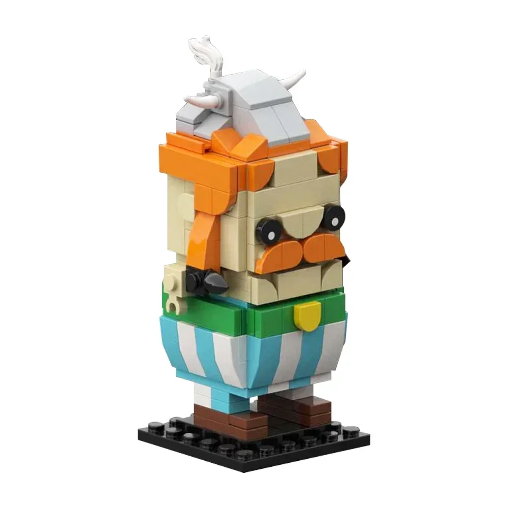 

Gobrick MOC Obelix аниме экшн-фигурки Астерикс и Обеликс Brickheadz комикс персонаж кукла строительные блоки обучающая игрушка подарок