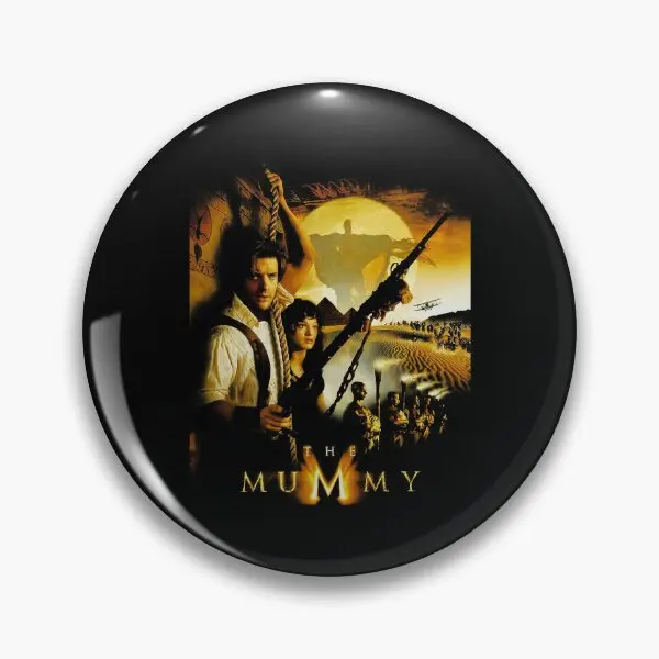 Vintage The Mummy More Like The Daddy  Soft Button Pin Cartoon Lover Badge Decor Women Brooch Creative Metal Gift Funny Cute