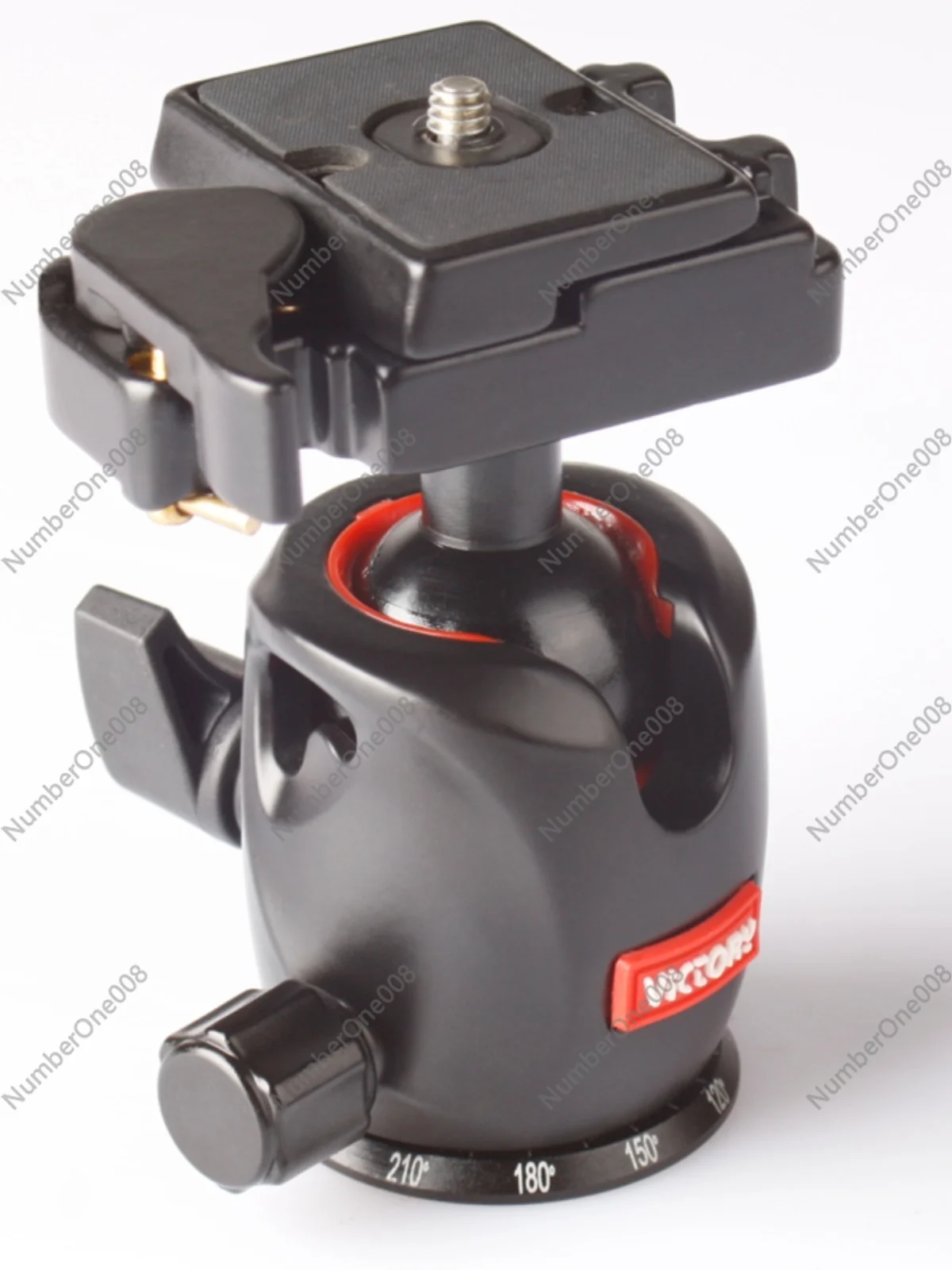 28H Camera Tripod PTZ SLR Bracket Slide Rail Double Knob Fine Tuning Pressure Card Type Ball Table