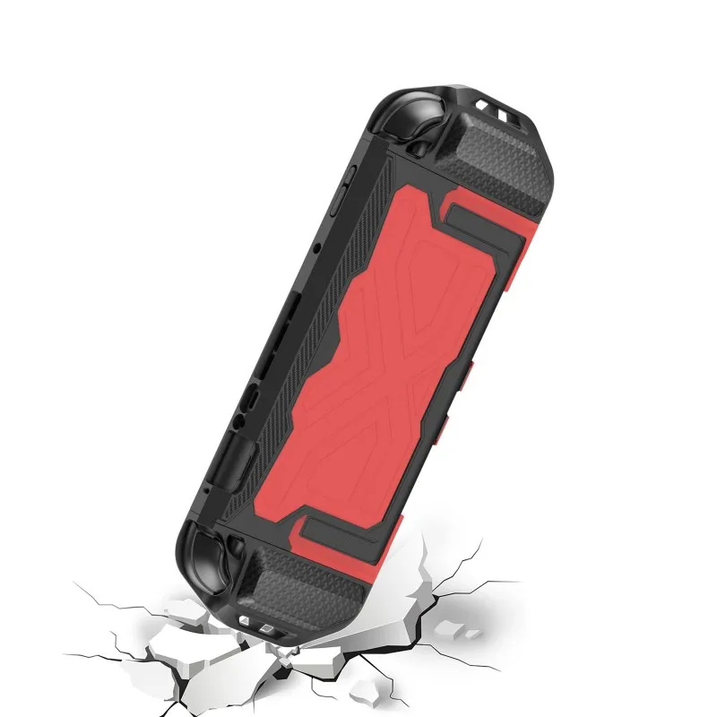 【SLEEK 】 حافظة حماية من مادة TPU+ PC مع أغطية عصا التحكم - تصميم Mecha لحماية المضيف Nintendo Switch 2 #1