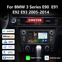 CHSTEK Car Player Radio Android 13 For BMW 3 Series E90 E91 E92 E93 2005-2014 Carplay GPS Qualcomm Multimedia Navigation 4G WiFi