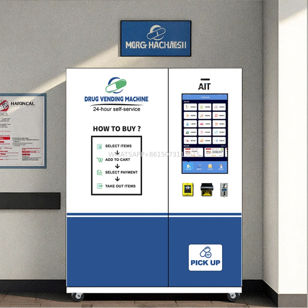 Distributore automatico di preservativi medicinali AIT 24 ore su 24 per farmaci con funzione SDK