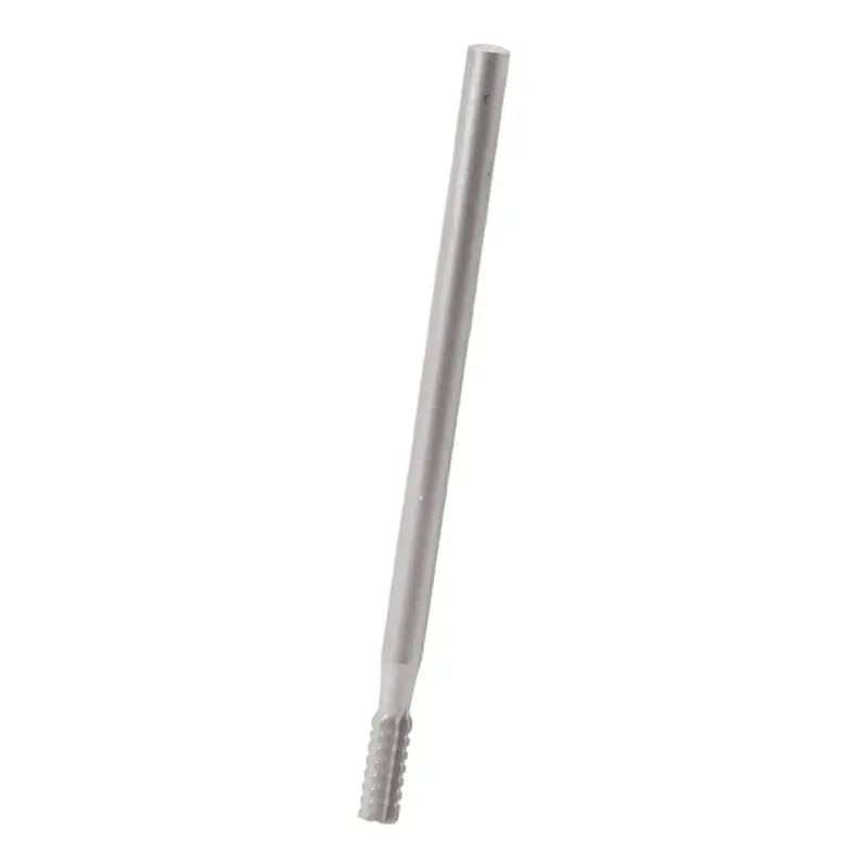 A7THK-6Pcs Cylinder Shape Jewelry Burr - 3/32Inch Shank Cylindrical Cross-Cut Burs Lapidary Setting Tools