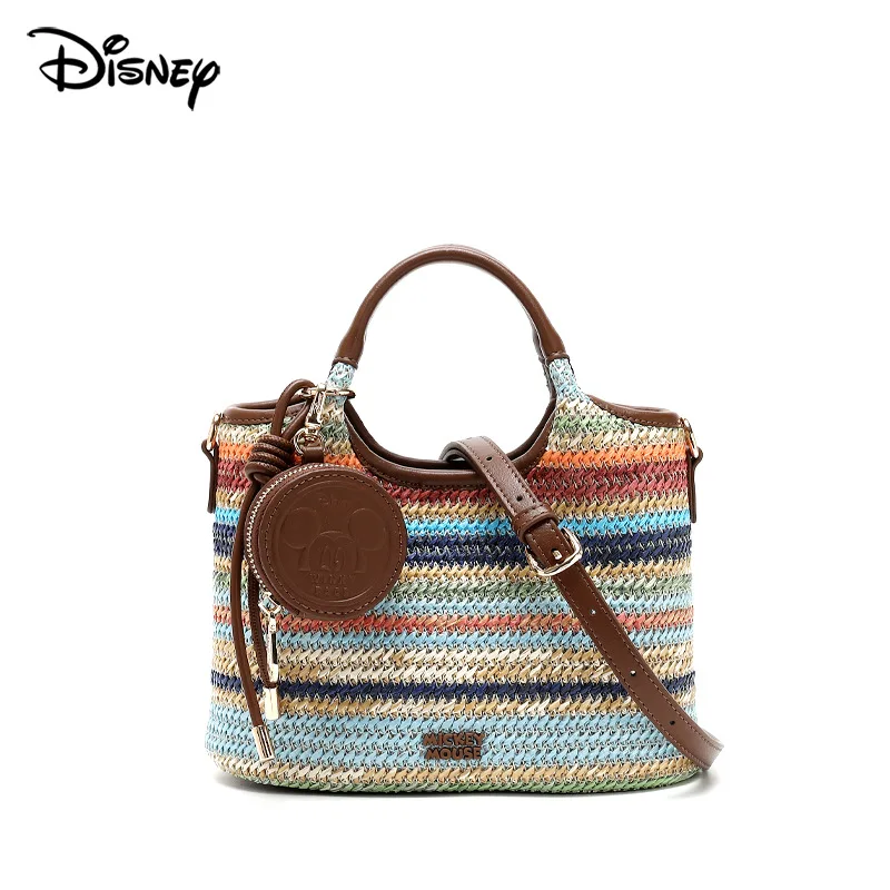 

Disney Mickey New Women's Handbag Fashion High Quality Girls Daily Storage Commuting Bag Cartoon Versatile Girls Shoulder Bag