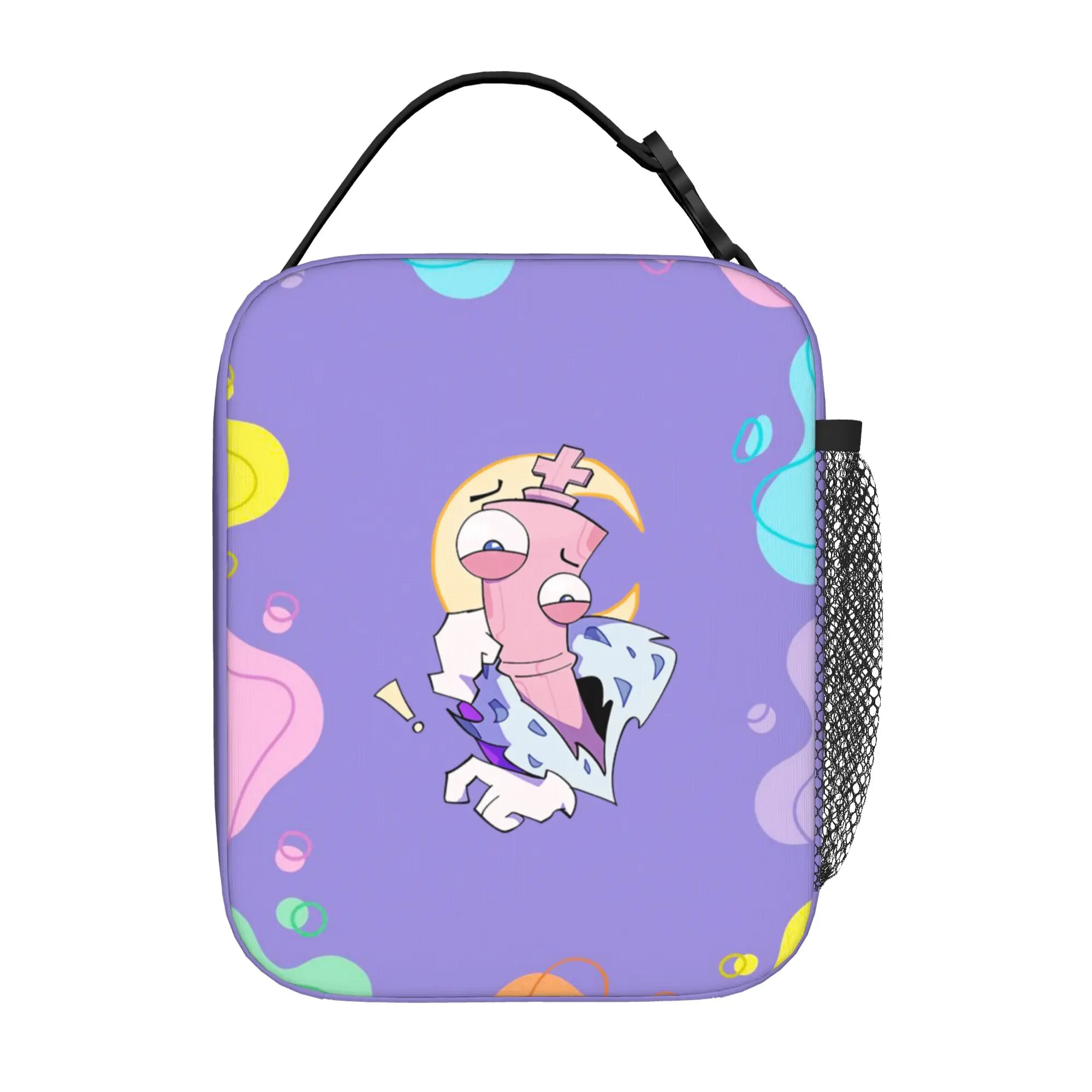 Kinger Cartoon Digitals Circus Thermal Insulated Lunch Bag for Office  Portable Bento Box Cooler Thermal Lunch Boxes