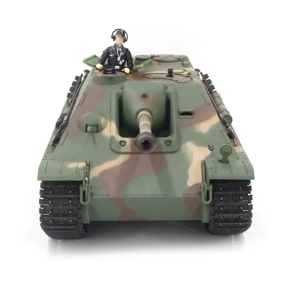 1:16 Henglong Remote Control Tank German Cheetah Heavy-Duty Multifunctional Combat Competition Simulation Tank Model Outdoor Toy