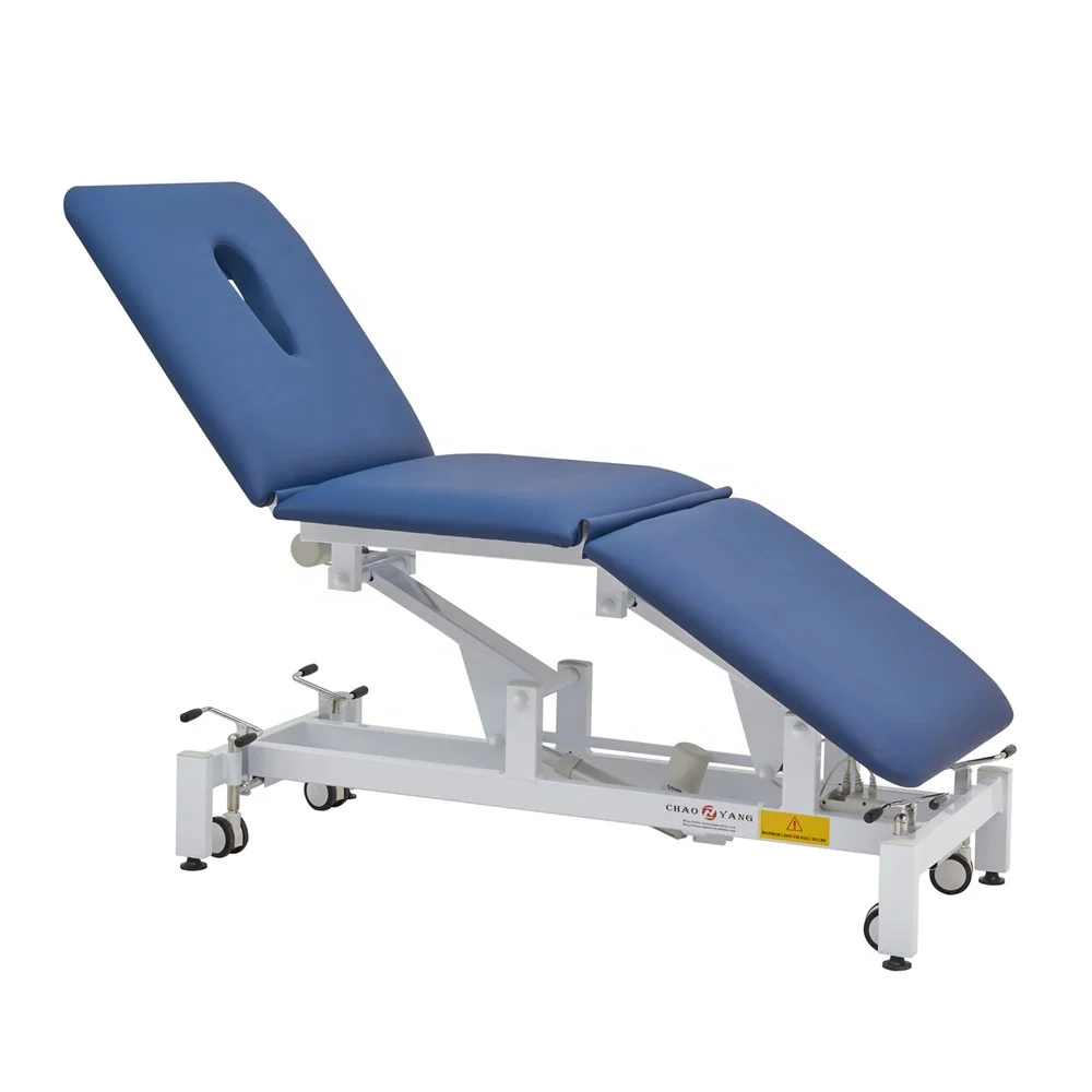 Three Motors Electric Physical Therapy Table Spa Stretcher Massage Table Echo Bed Chiropractic Table  Acupuncture Treatment Bed