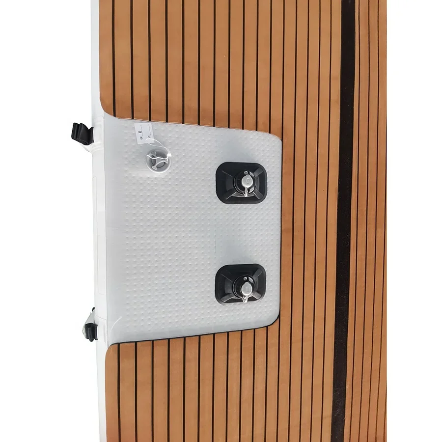 DWF نفخ المياه حصيرة العائمة حوض السباحة الصيد منصة عائمة سطح الهواء قطرة غرزة Basking حوض للبيع