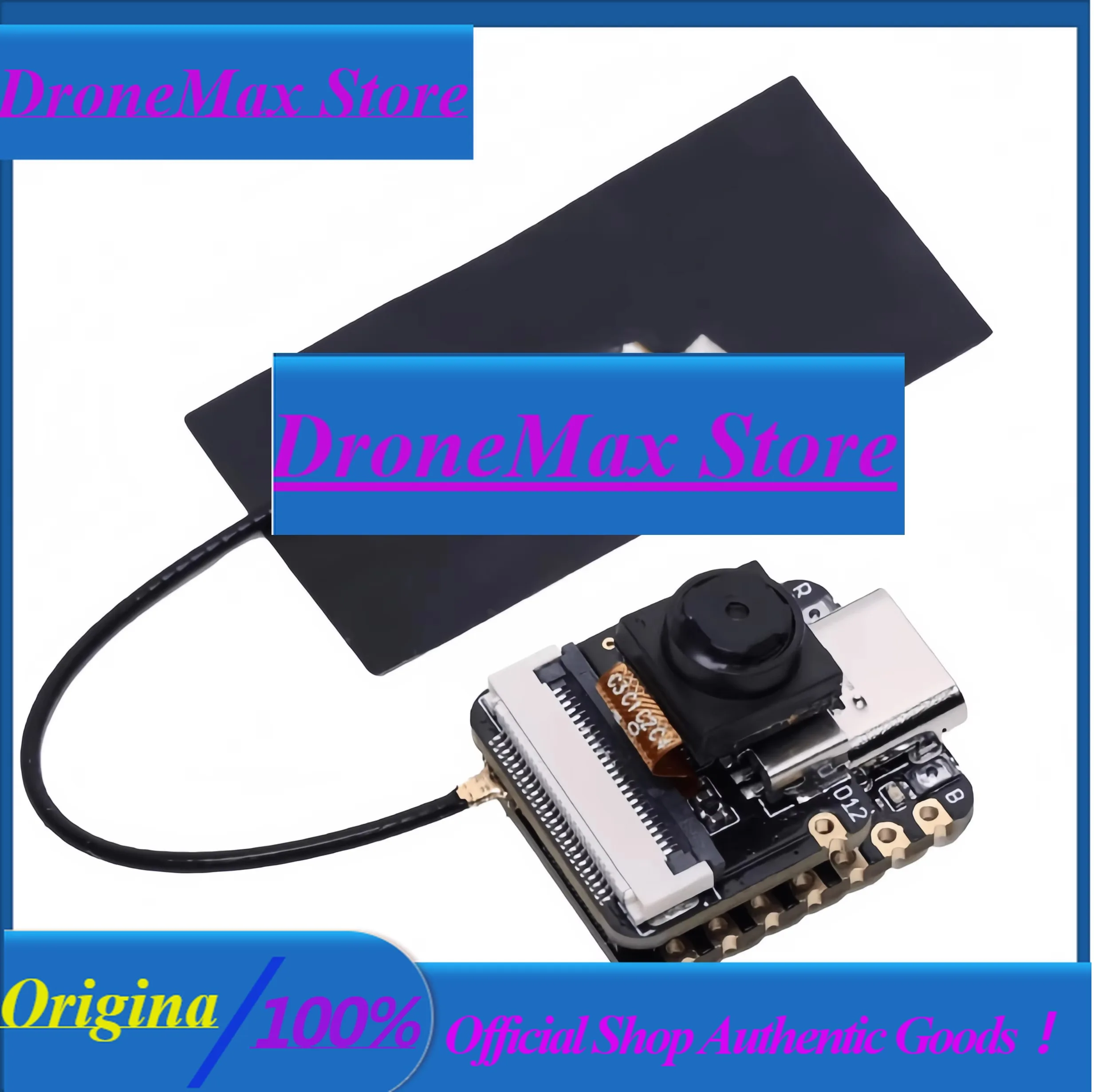 DroMaSeeed Studio ESP32S3 Sense Portable Camera Entry-Level Visual Recognition Development Board