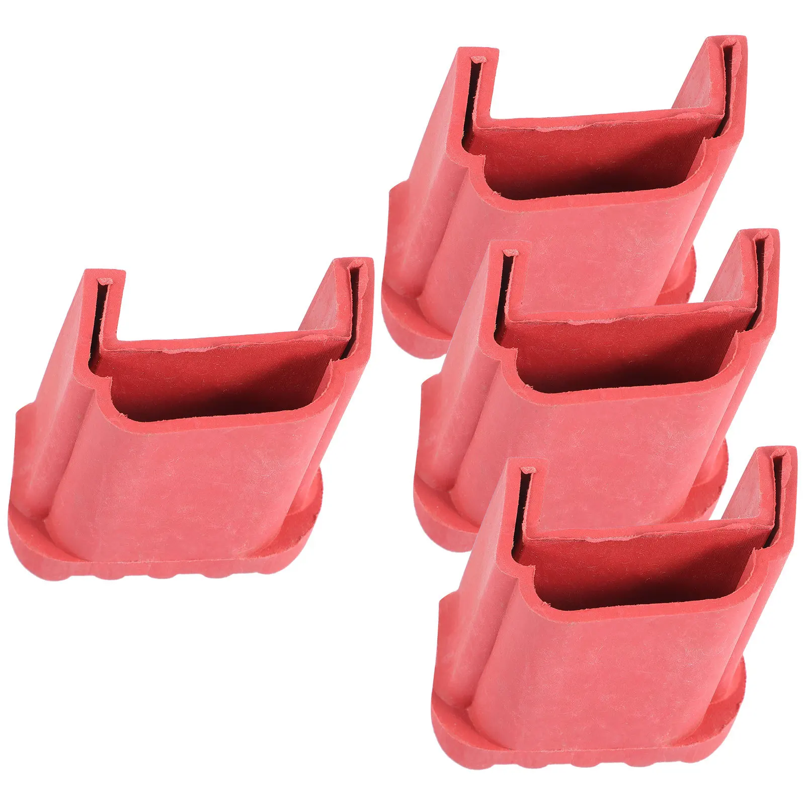 

4pcs Anti-Slip Feet Pads For Rubber Leg Caps Non-Skid Step Ladder Covers Replacement Parts Household Ladder Accessories Building