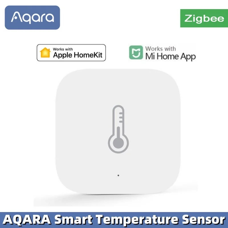 

Aqara Temperature Sensor Smart Measurement of Indoor Temperature Humidity Zigbee Smart home For APP Mi home Homekit aqara home