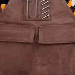 Anti-pollution Apron Heavy-duty Apron Construction Site Adjustable for cross Back Straps Protects From Hot Sparks For Welding