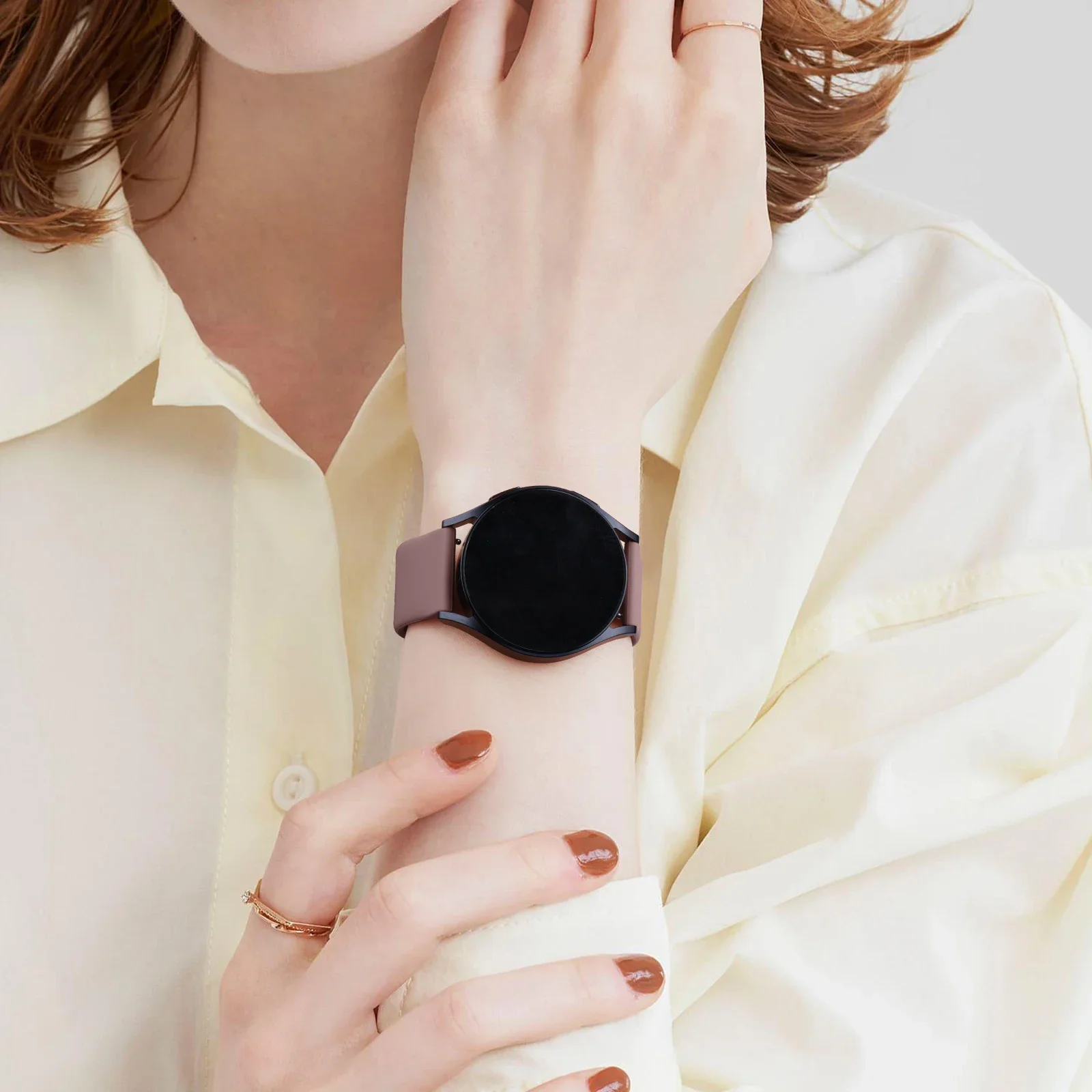 20mm バンド サムスン ギャラクシー ウォッチ FE 7 6 5 4 40mm 44mm/ウォッチ 4 6 クラシック/アクティブ 2/5 プロ/ウォッチ 3 41mm ストラップ シリコン ウォッチバンド