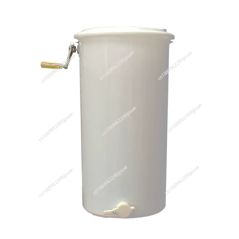 2 Frame Manual Honey Extractor Machine Tangential Style Beekeeping Supplies Capacity Food Grade Sturdy Plastic 18kg