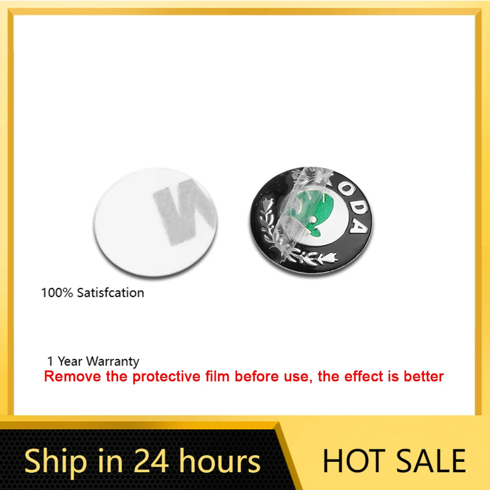 

Car Sticker 2025 Hot 10pcs/set 14MM Metal Car Remote Key Logo Sticker For Skoda Octavia 3 2 A5 A7 A2 Superb 3 Fabia 2 Karoq Rapi