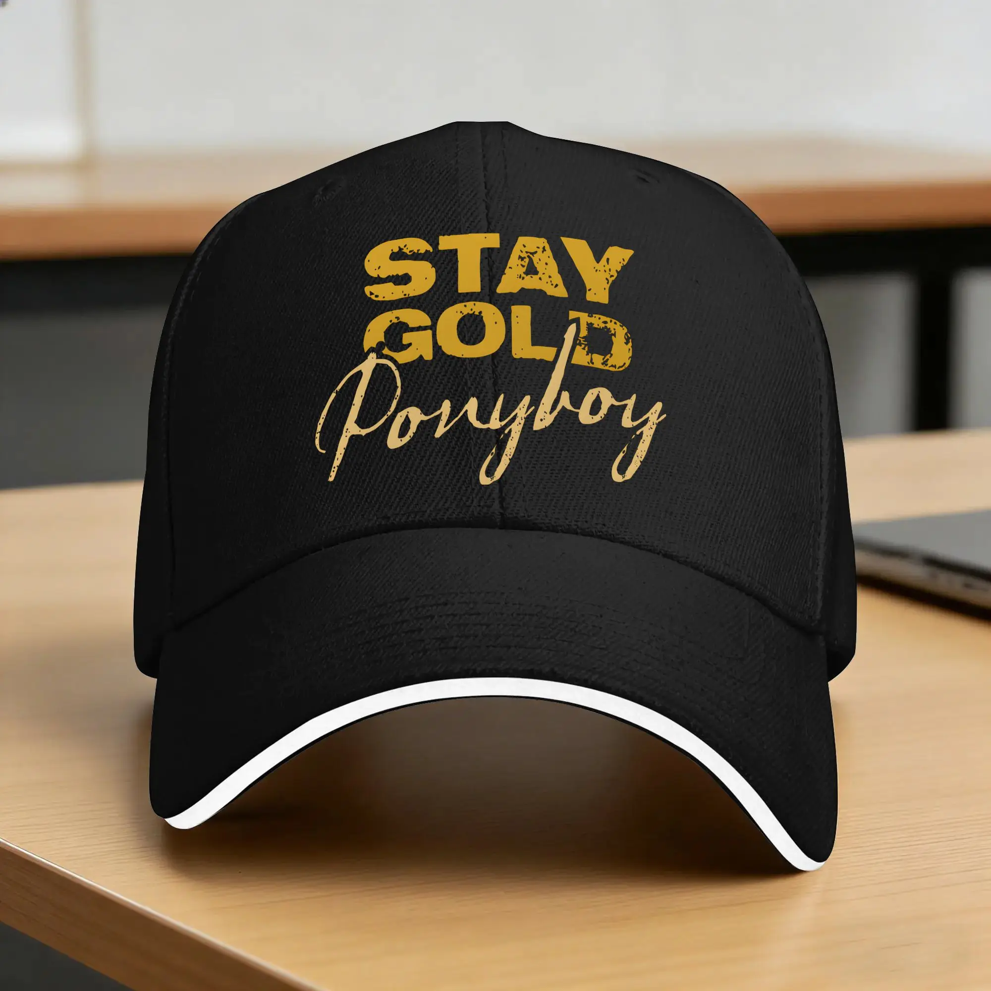 The Outsiders Baseball Cap Stay Gold Ponyboy  Fashion Hip Hop Hats Spring Men Adult Outdoor Sports Snapback Cap