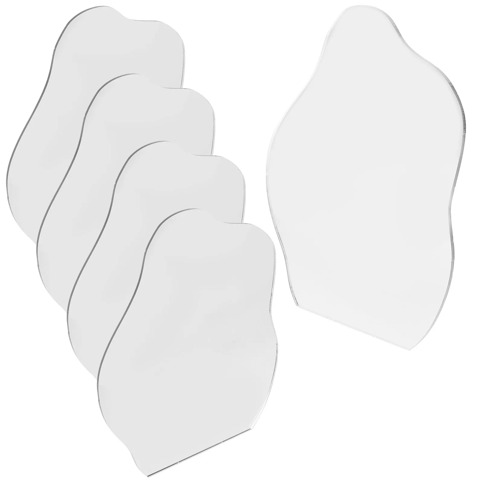 

Набор из 5 нерегулярных зеркал для декоративного использования, для самостоятельного изготовления, для рабочего стола, для гостиной, не выцветающие