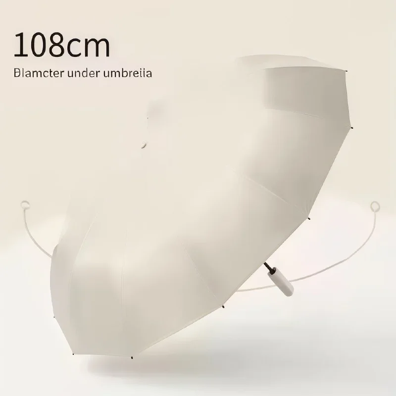 

12 Bone Reinforced Double Umbrella, Suitable For Both Sunny And Rainy Days, Fully Automatic Sunshade And Sun Protection Umbrella