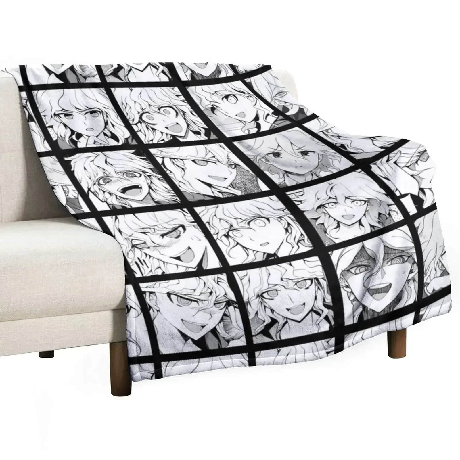 Nagito Manga Collection Throw Blanket Softest Decorative Sofa Blankets