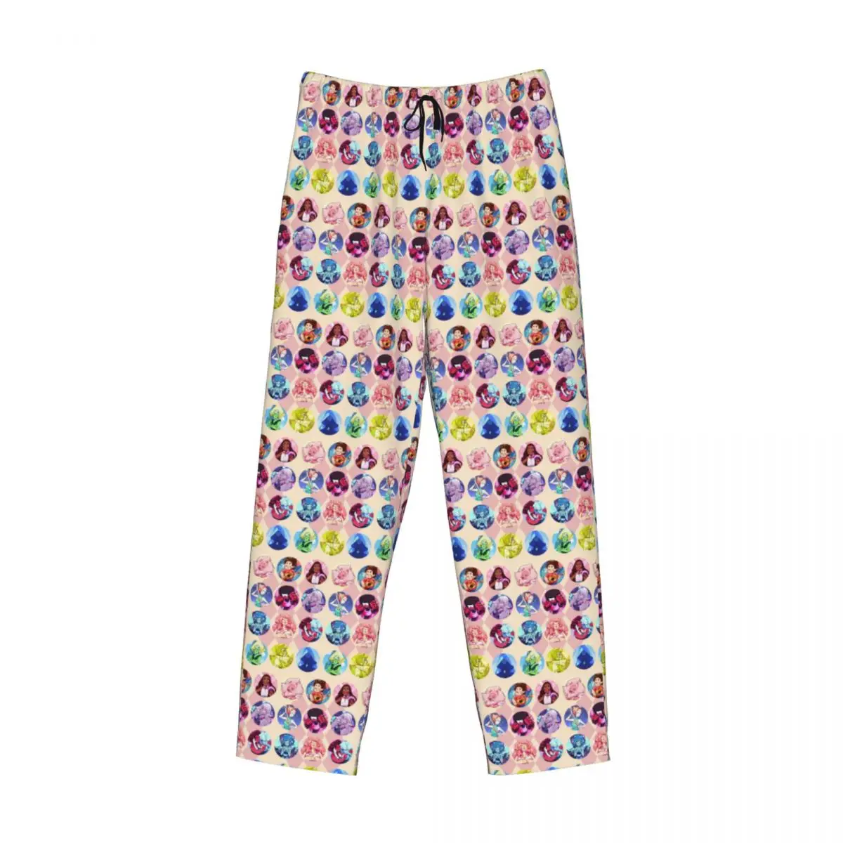 

Изготовленные на заказ пижамные штаны Steven Universe, мужская одежда для сна, штаны для сна с карманами