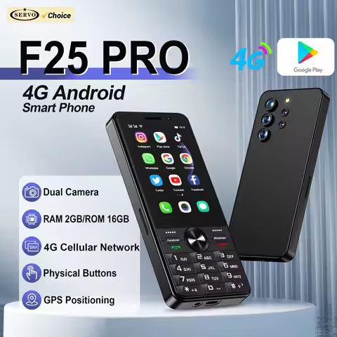 SERVO F25 PRO Smartphone 4G LTE Wi-Fi Hotspot Google Play Android System Dual SIM Standby 3.5" Touch Screen Smart Mobile Phones