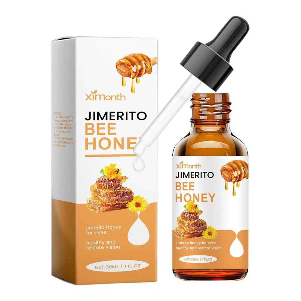 2XHoney Eye Care Liquid Refreshing To Relieve Eye Fatigue And Astringent Eye Soothing Eye Drops Jimerito Honey For Eyes Health