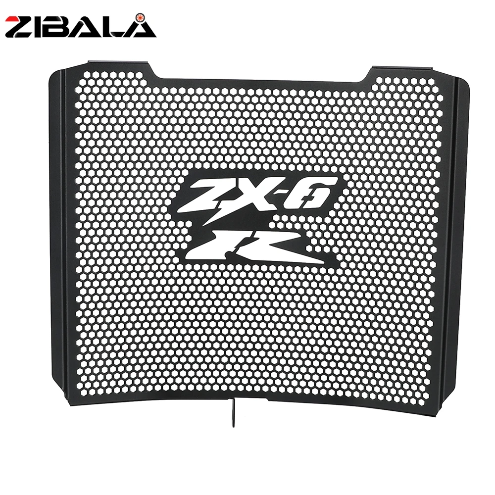 For Kawasaki ZX6R NINJA ZX6R ZX-6R Radiator Grille Guard Grill Cover Protector Accessories ZX636 ZX6R Performance 2024-2025-2026