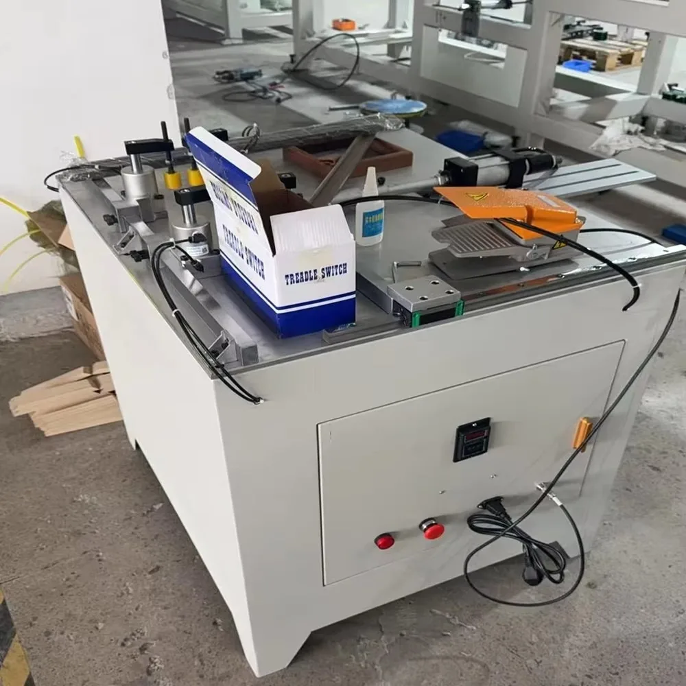 High Precision Glue-Free Paneling Machine Corner Splicer Four Corner Extrusion Binding for MDF Frame Jointing